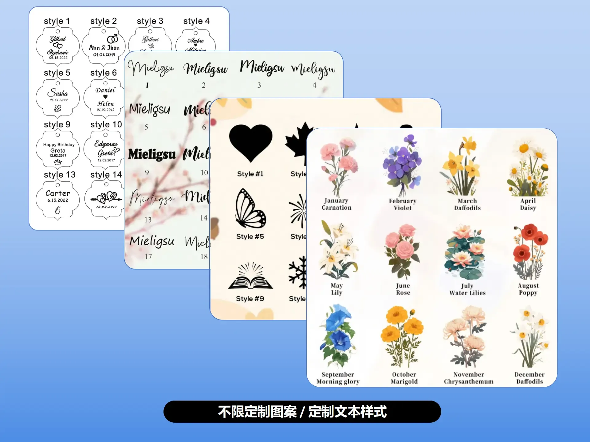 定制图批量生成,自动设计排版
